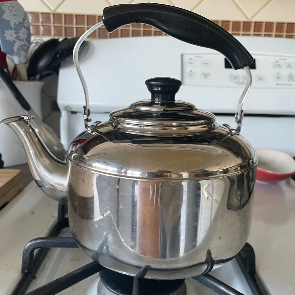 Stainless Steel Water Kettle Stovetop Anti Scald Handle size 2L